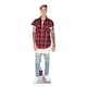 image 1 of Justin Bieber Red Shirt Lifesize Cardboard Cutout 172cm