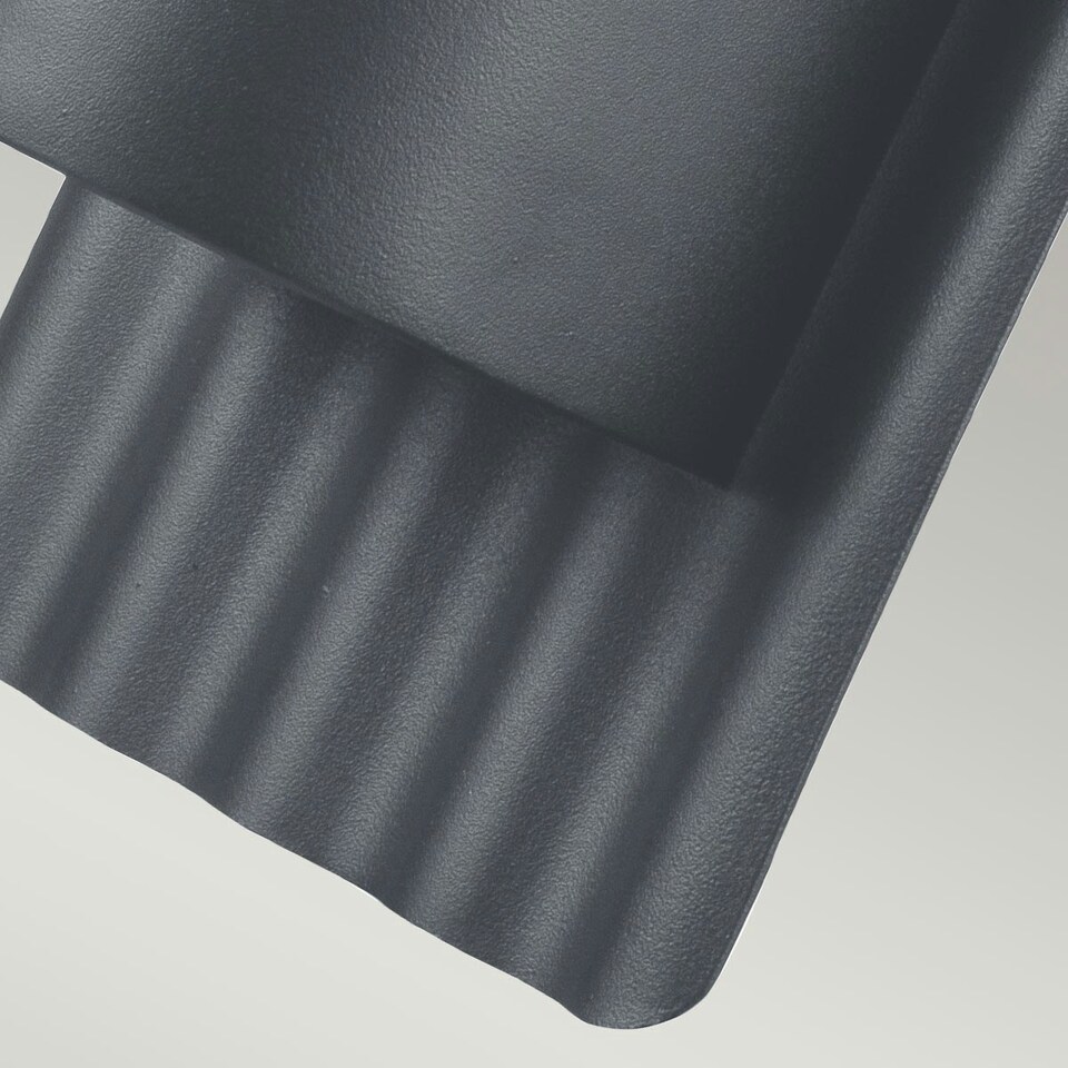 image 1 of Dali 2 Light Outdoor Up Down Wall Lamp, Grey IP44