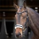 image 4 of Shires Velociti Rapida Rolled Fleece Noseband Brown | Size: Pony
Colour: H.Brown