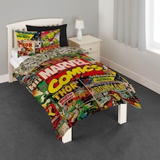Marvel Avengers Comics Duvet Cover Set Multi | Multi | Multi | Single
