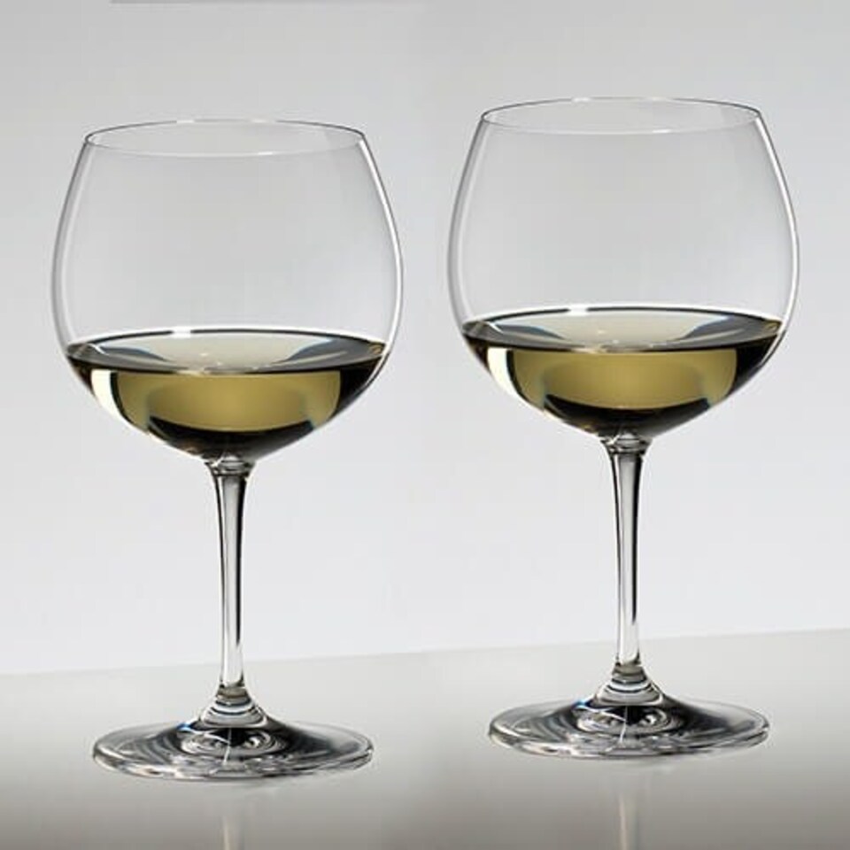 image 1 of Riedel Vinum Set of 2 Oaked Chardonnay Wine Glasses