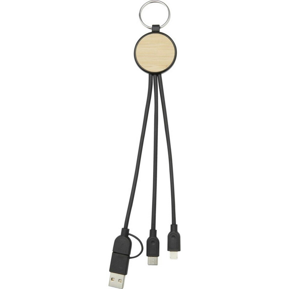 image 1 of Tecta 6-In-1 Charging Cable - Black - One Size
