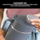 image 4 of Ninja Thirsti 530 ml Travel Bottle in Grey DW1801EUUKGY Grey