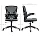 image 7 of Vinsetto Mesh Office Chair Computer Chair with Swivel Wheels, Black
