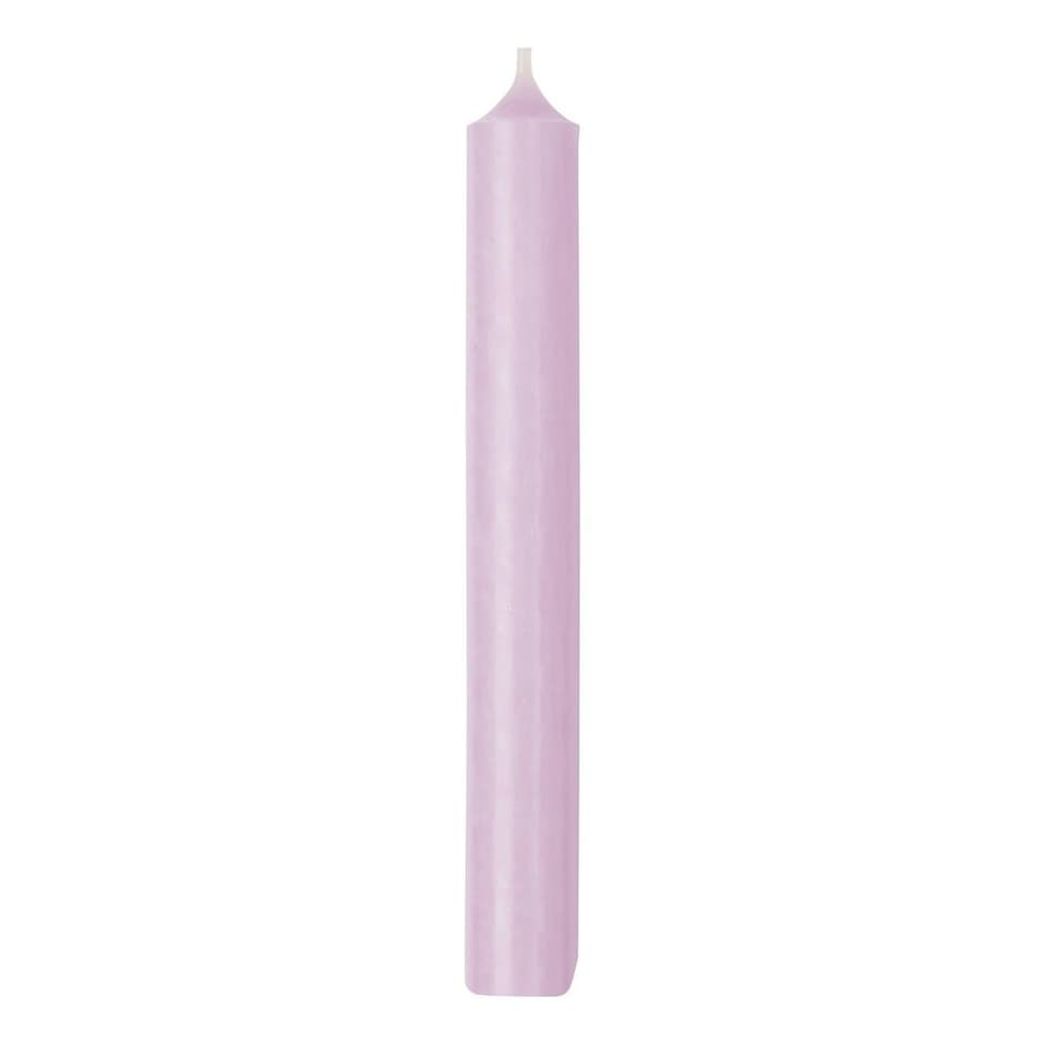 IHR Ideal Home Range Cylinder Candle 18cm - Light Lilac N/A