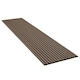 image 5 of Premium Slat Wall Panel 2.4m x 0.6m - Smoked Oak Black