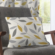 Fusion Beechwood Cushion Cover Ochre