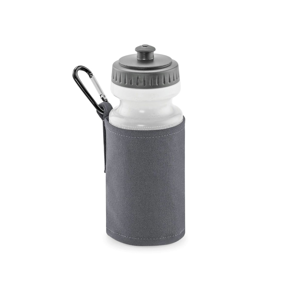 image 1 of Quadra Water Bottle And Fabric Sleeve Holder - Light Graphite - One Size
