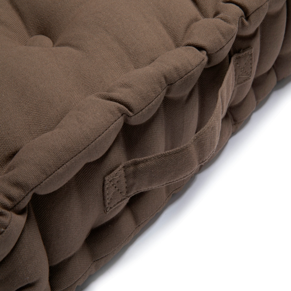 image 1 of Seat Pad Cushion Booster 100% Cotton Cover Extra Thick 10cm 45cm Square