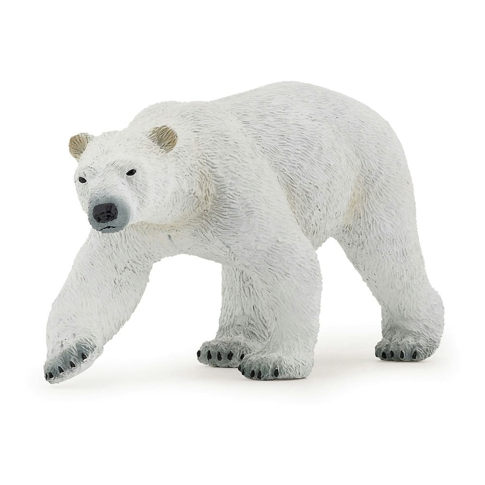 image 1 of PAPO Wild Animal Kingdom Polar Bear Toy Figure