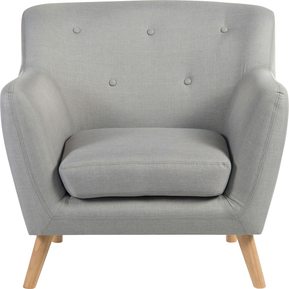 Skandi Armchair Grey Grey
