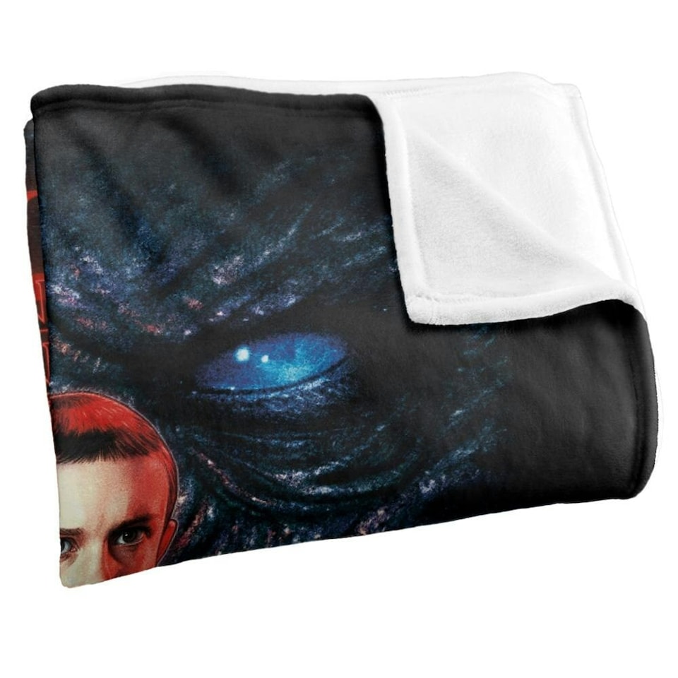 image 1 of Stranger Things 4 Poster Blanket - Multicoloured - One Size