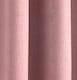 image 3 of Enhanced Living Vogue Blush Pink 90 x 72 inch (229x183cm) Eyelet Thermal Noise reducing Dim Out Curtains (PAIR) | Pink | Blush | 2