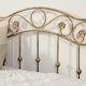 image 4 of Essendon Vintage Living Room Bedroom Antique Brass Metal Day Bed (Single)