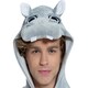 image 3 of Fancy Dress Adult Pyjama Hippopotamus - M