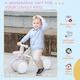 image 8 of AIYAPLAY Kids Balance Bike for 1-3 Years Old, No Pedal Toddler Balance Bike with Adjustable Seat, Silent Wheels, Training Bike for Boys and Girls, Pink
