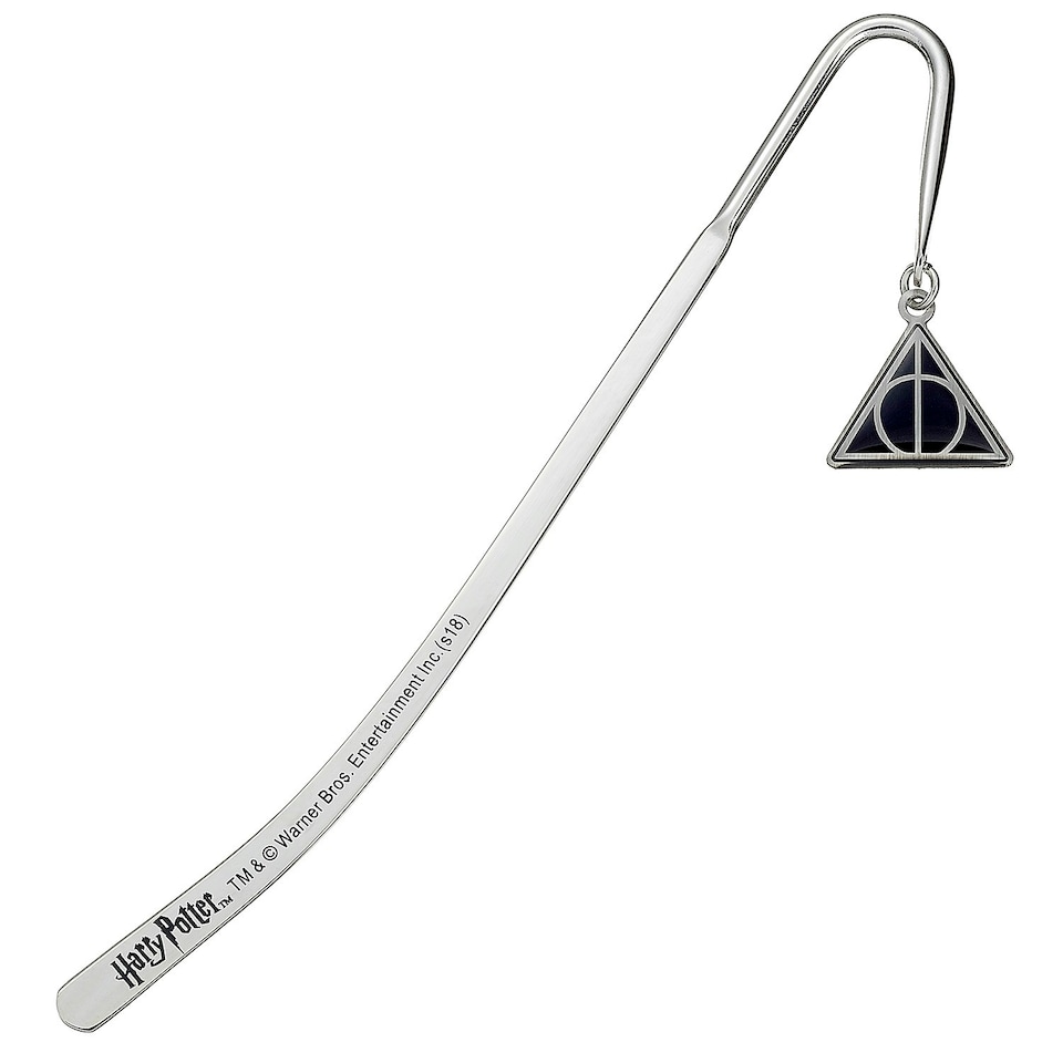 image 1 of Harry Potter Deathly Hallows Bookmark-HPBM054 | Silver