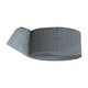 image 2 of Unique Party Crepe Paper Streamers - Grey - One Size
