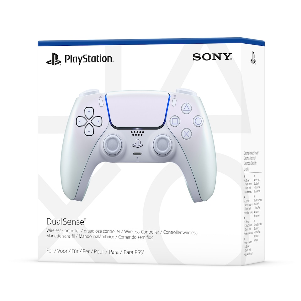 image 1 of Sony DualSense PS5 Wireless Controller - Chroma Pearl  -1000044424 - P5AEJJSNY58984