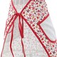 image 3 of Interiors by Premier Red Daisy Apron, Vibrant Red Daisy Print With Adjustable Neck Strap, Shields Clothing From Spills Red