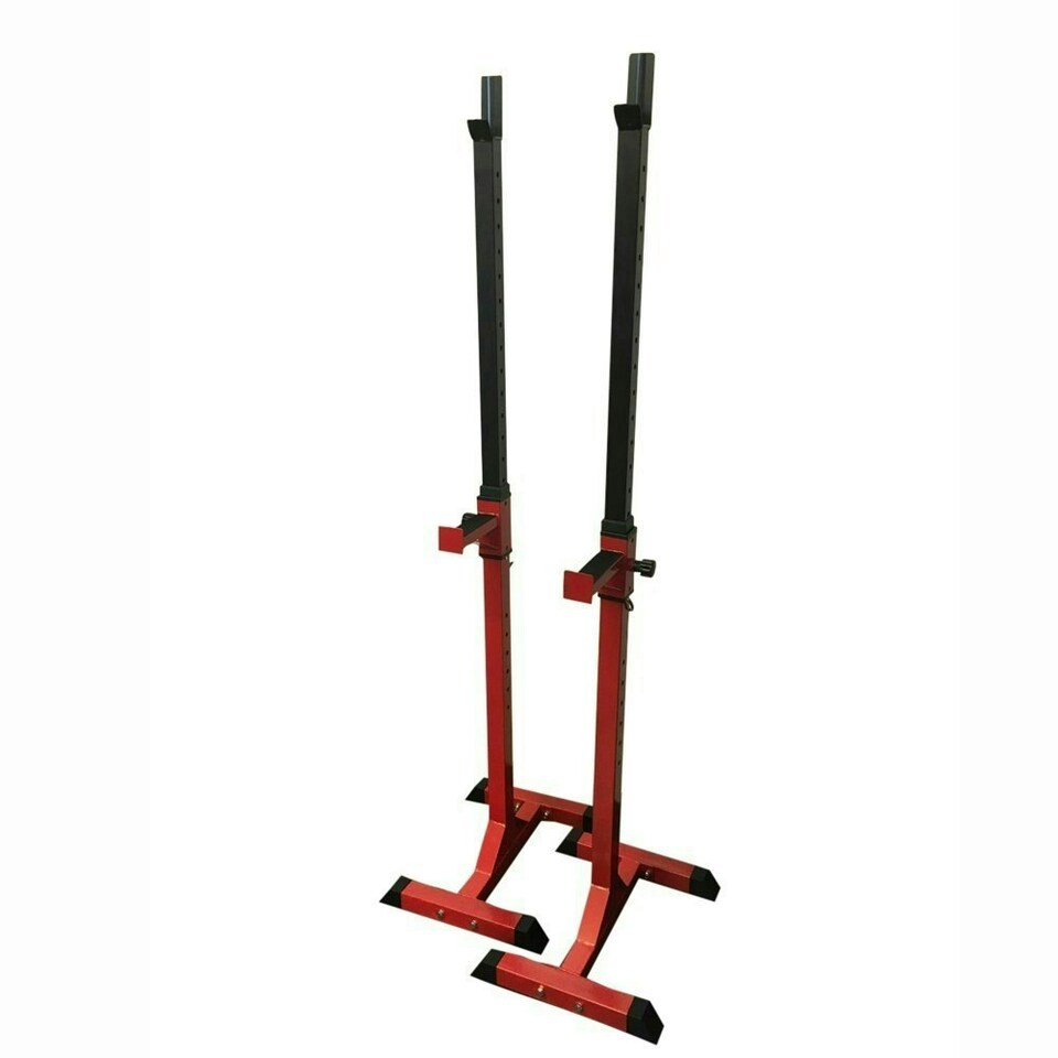 image 1 of ADJUSTABLE SQUAT RACKS WITH SPOTTERS
