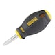 image 1 of Stanley Hand Tools Fatmax Stubby Screwdriver, Phillips - Multi Colour - 2 x 30mm Stubby