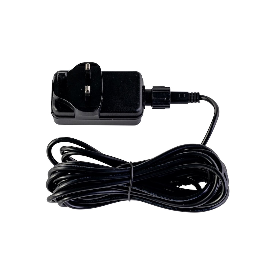 image 1 of Set of 10 - 30mm Black Rim IP67 Warm White LED Decking Kit | Black | Clear | 10