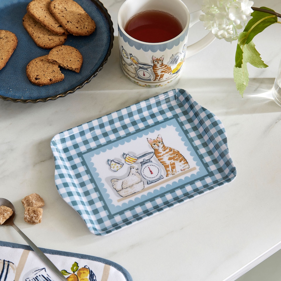 image 1 of Ulster Weavers Pantry Cats Tray - Scatter Multi