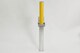 image 1 of The Ramp People Stainless Steel Retractable Telescopic Bollard for Driveways & Car Parks - Yellow - 4 Keys