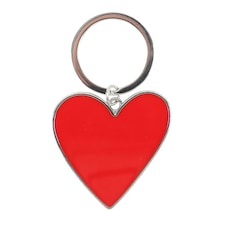 Something Different You Are Loved Heart Keyring - Red - One Size