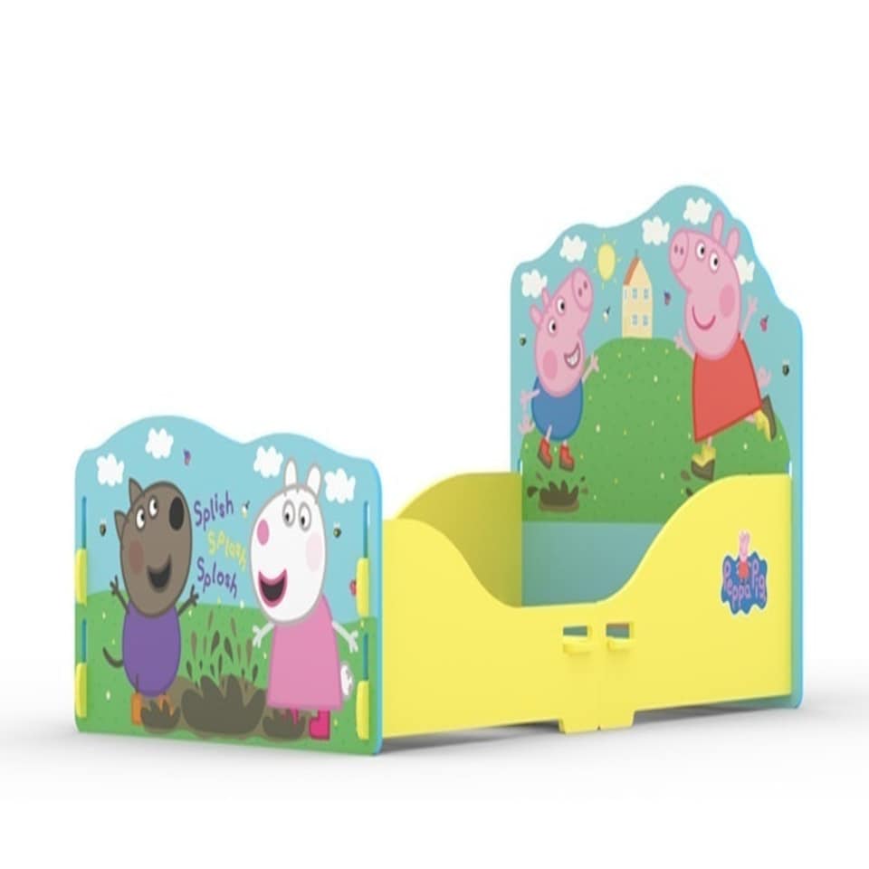 image 1 of Peppa Pig Toddler Bed - MDF/Wood - L141 x W78.1 x H64.5 cm