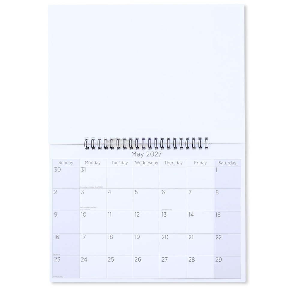 2027 Memo Board Wall Calendar Month to View Planner with Pen (Melon ...