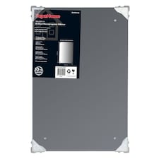 SupaHome Drilled Rectangular Mirror - Grey - 30 x 45cm