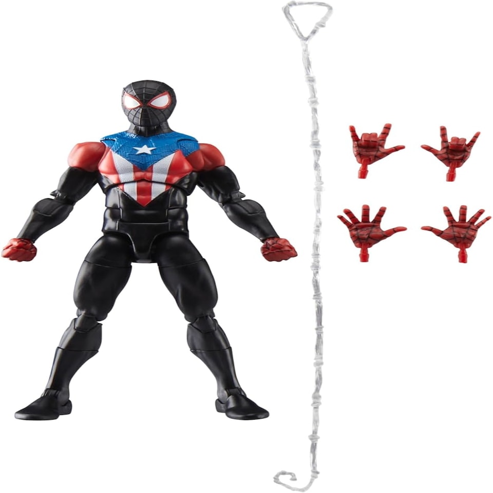 image 1 of Marvel Legends Series Gamerverse - Spider-Man 2: Miles Morales (Boricua Suit) Action Figure