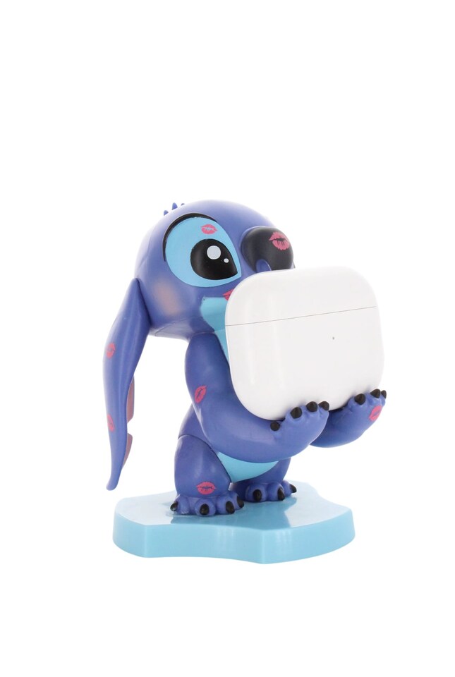 image 1 of Cable Guys Holdems Lilo & Stitch Loved Up Stitch Mini Phone Stand and Device Holder