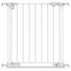 image 1 of Safetots SafeStep Gate, White, 68cm - 75cm, Extra Low Walkthrough, Pressure Fit Safety Gate, Baby Gate for Stairs and Doors