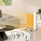 image 7 of HOMCOM 2000W 9 Fin Oil Filled Heater Radiator for Home, White