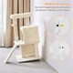 image 6 of Yaheetech 92 cm Cat Tower with Double Condos Beige