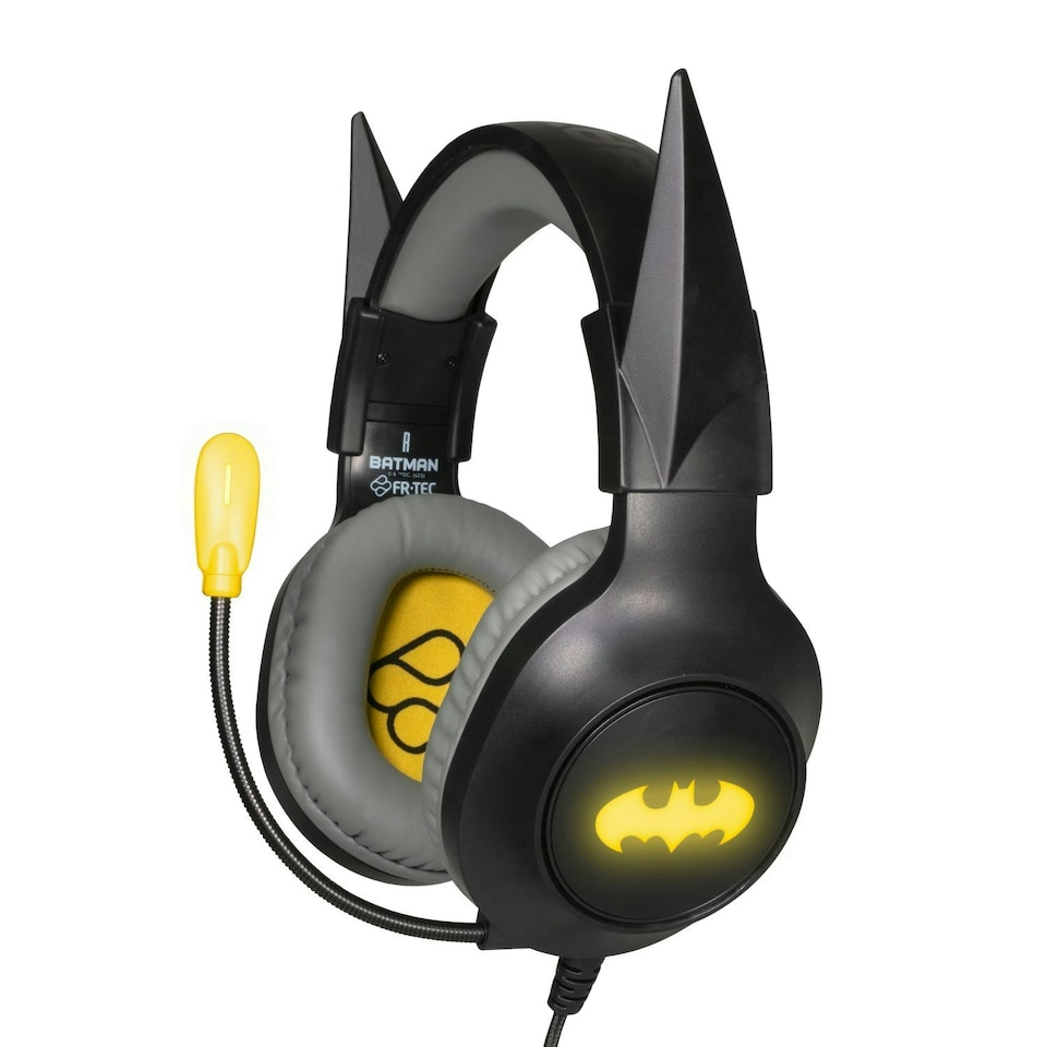 image 1 of Batman LED Universal Gaming Headset (XboxX|S/PS5/PC) Black