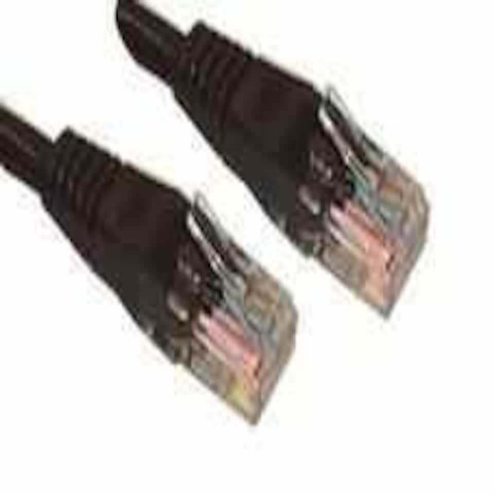 PRO SIGNAL - Cat6 RJ45 Male to Male UTP Ethernet Patch Lead, 20m Black