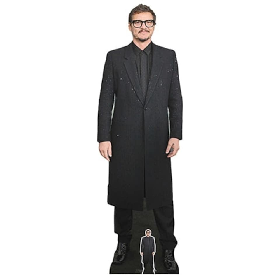 Pedro Pascal Long Coat Lifesize Cardboard Cutout 182cm