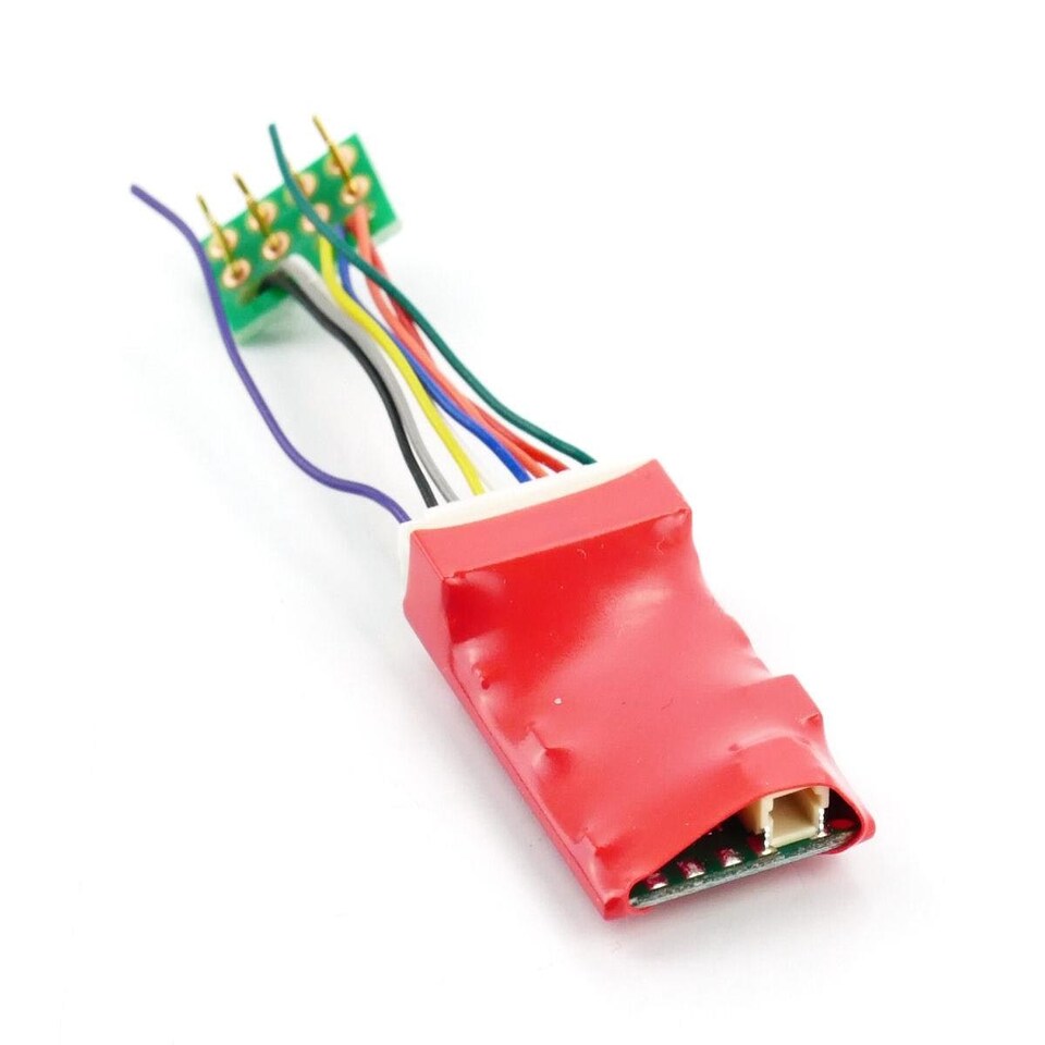 image 1 of Gaugemaster DCC Ruby Series 2fn Standard DCC Decoder 8 Pin