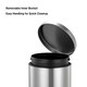 image 8 of Eva Pedal Bin 30L Chrome