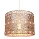 image 4 of Polished Copper Acrylic Gem Moroccan Style Chandelier Pendant Light Shade | Copper