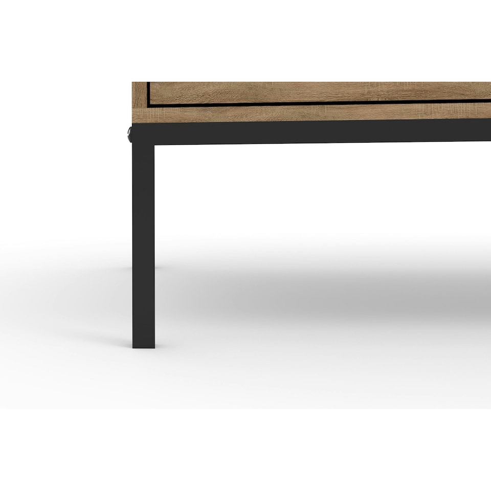 image 1 of LOFT24 Emerald 2 Door TV Stand GreyOak Brown | Nature