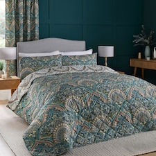 D & D Palais Bedspread Teal
