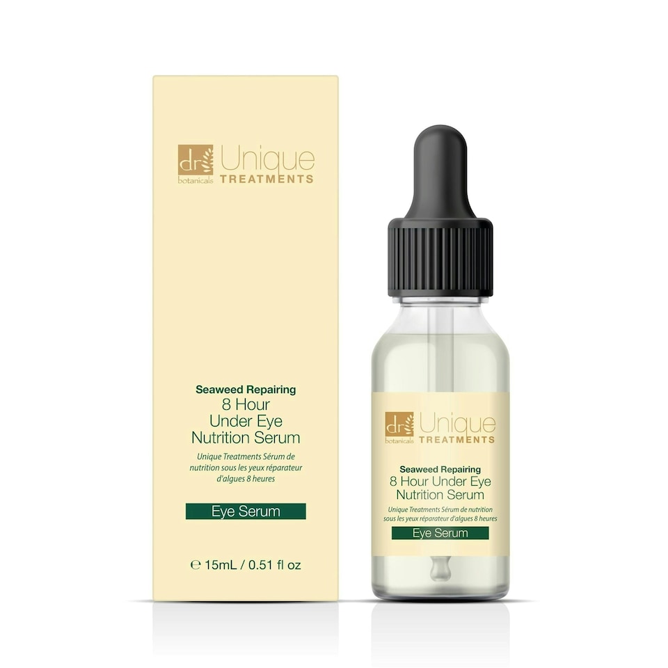 image 1 of Dr Botanicals Unique Treatments Seaweed Repairing 8 Hour Under Eye Nutrition Serum 15ml