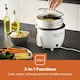 image 3 of GEEPAS 300W Rice Cooker & Steamer with Keep Warm Function, 0.6L