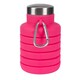 image 2 of Trespass Vavo Foldable Silicone Water Bottle | Pink | Flamingo Pink | 1