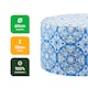 image 2 of Inflatable Outdoor Ottoman Pouf Chair for Camping & Beach